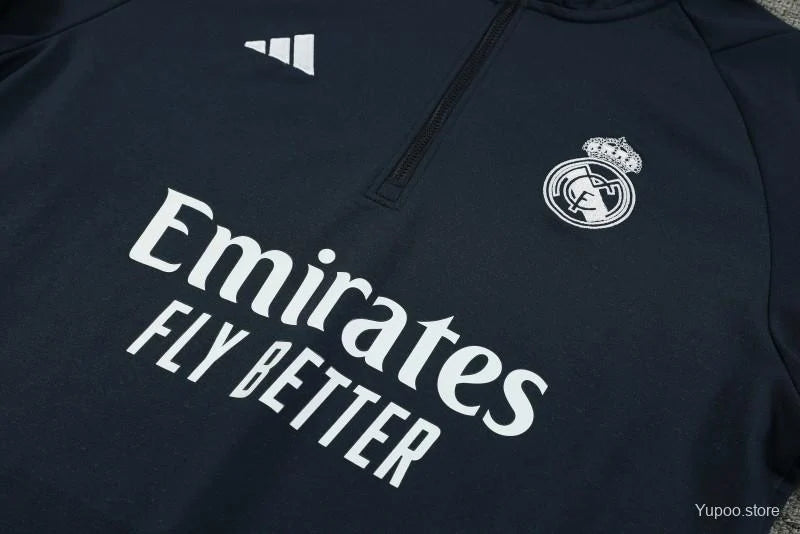 Survêtement capuche Real Madrid bleu 2023/24
