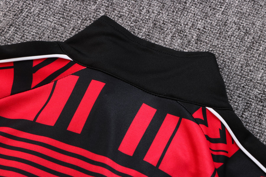 Survêtement Milan AC rouge/noir 2022/23