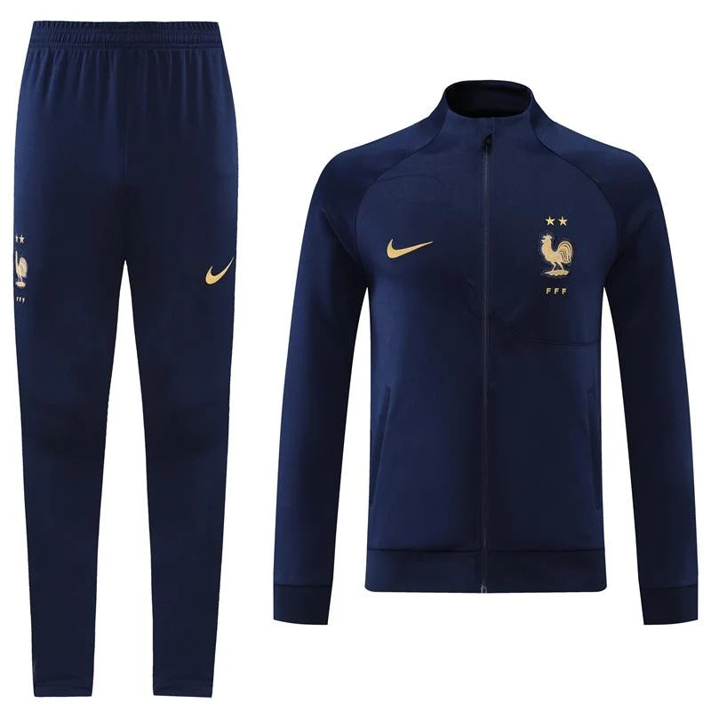 Survêtement France Bleu foncé 2022