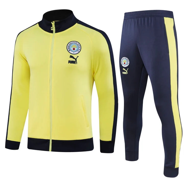 Survêtement Manchester City jaune/bleu 2023/24