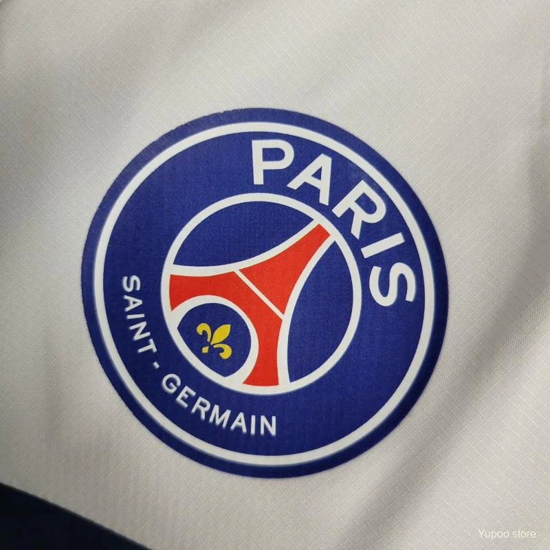 Veste coupe-vent PSG/Paris blanc 2023/24