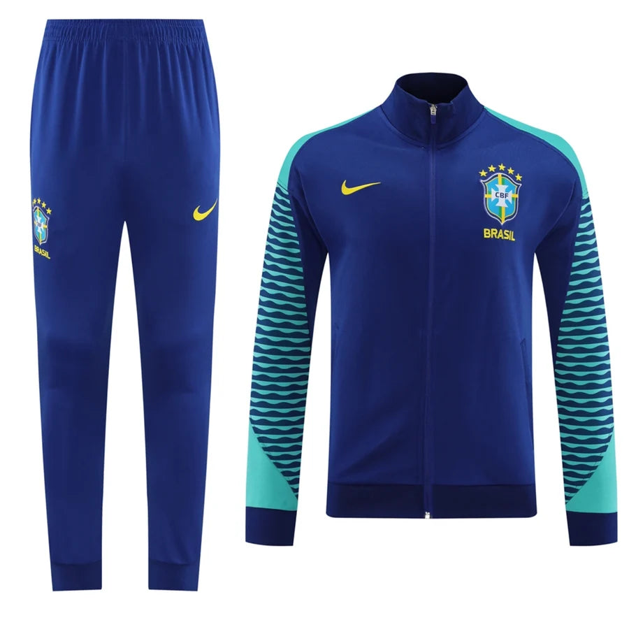 Survêtement Brésil Brazil vert/bleu 2023/24