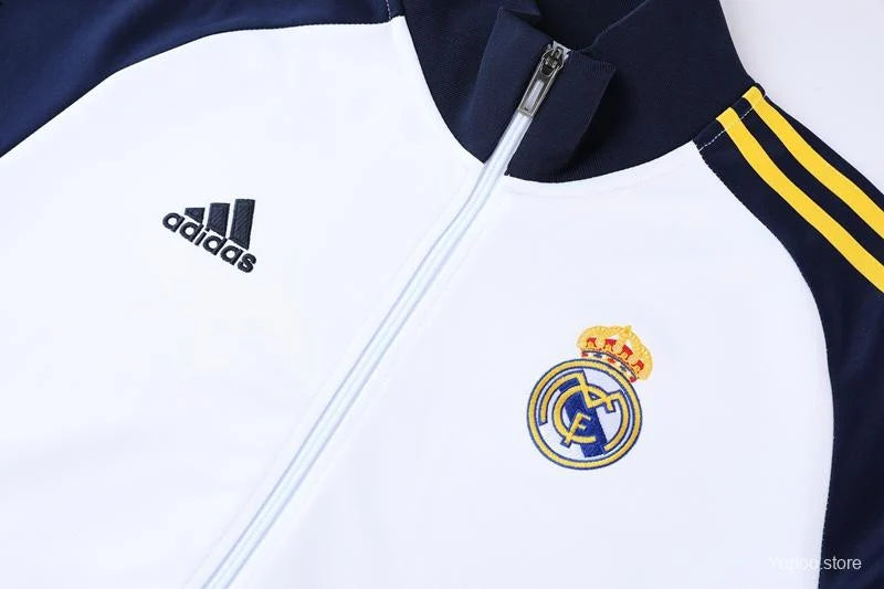 Survêtement Real Madrid blanc/jaune 2022/23