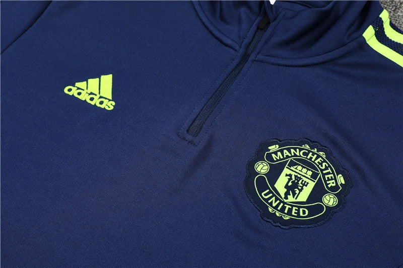 Survêtement Manchester United bleu/jaune 2022/23