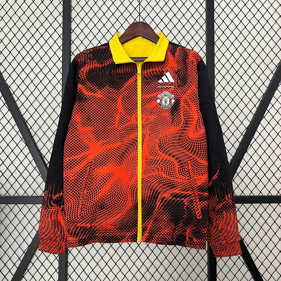 Veste coupe-vent jacket réversible Manchester United 2024/25