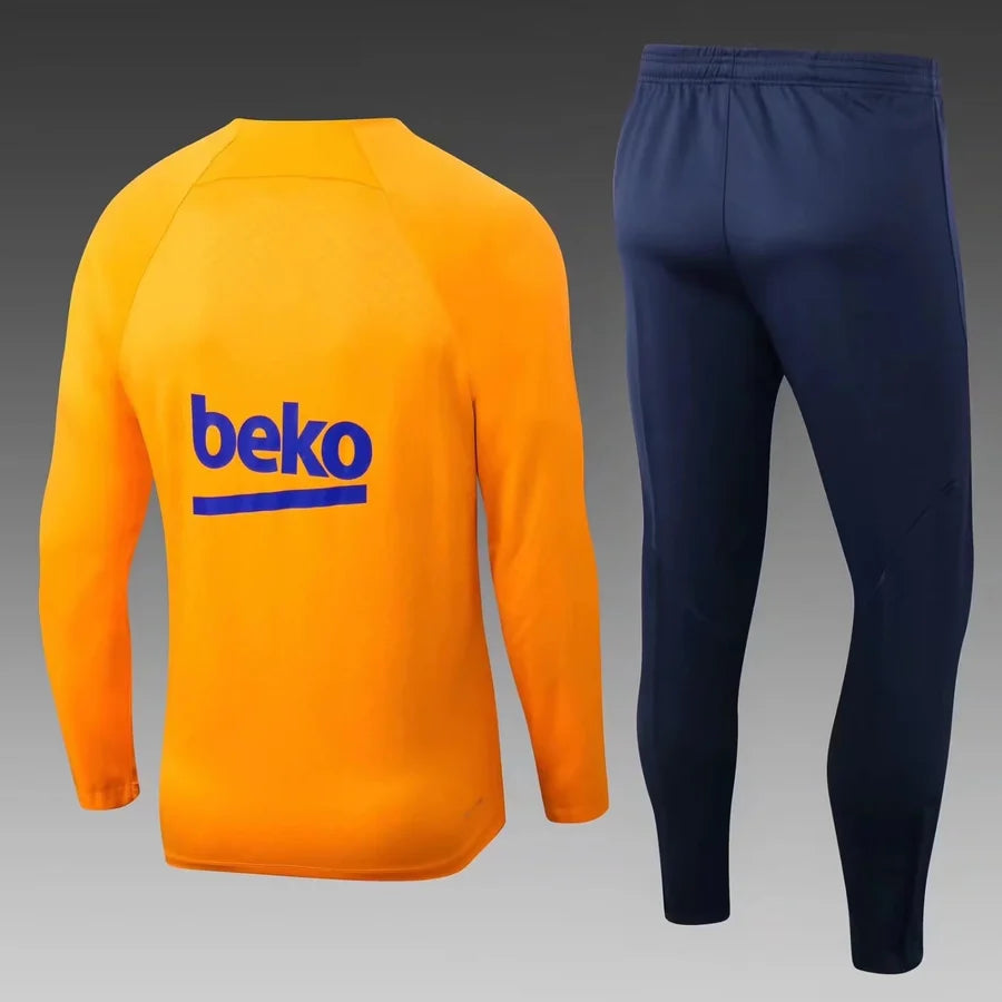 Survêtement FC Barcelone Barcelona orange/noir 2022/23
