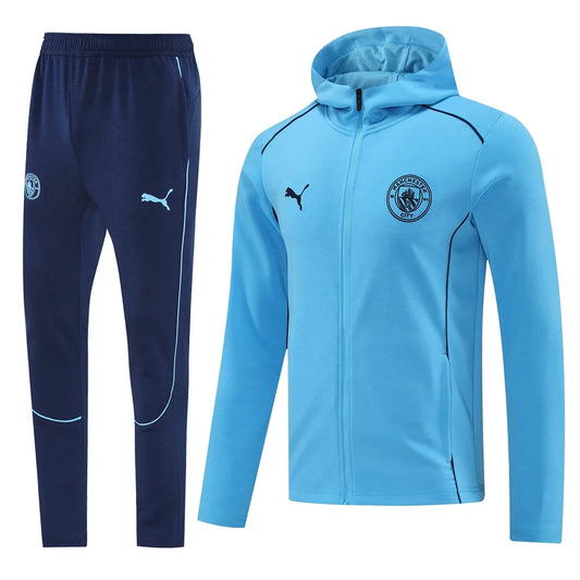 Survêtement ensemble Manchester City jogging capuche football 2025/26
