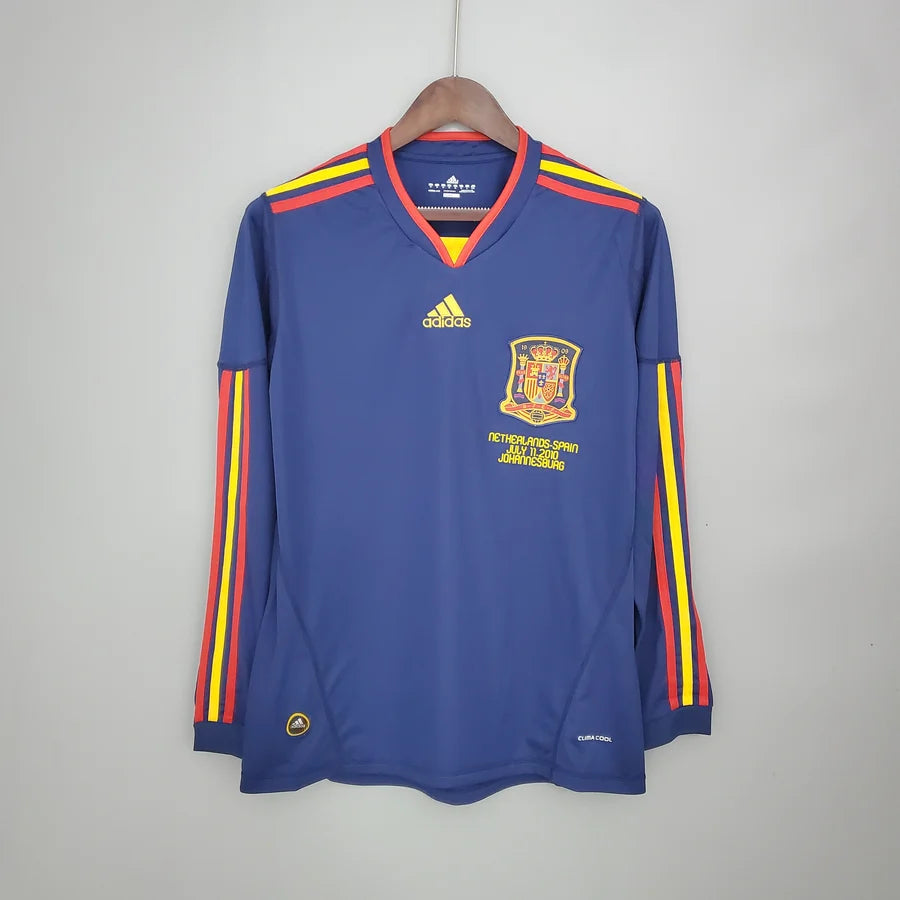 Maillot football Espagne Spain extérieur manche longue LS 2010