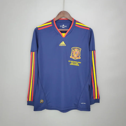 Maillot football Espagne Spain extérieur manche longue LS 2010