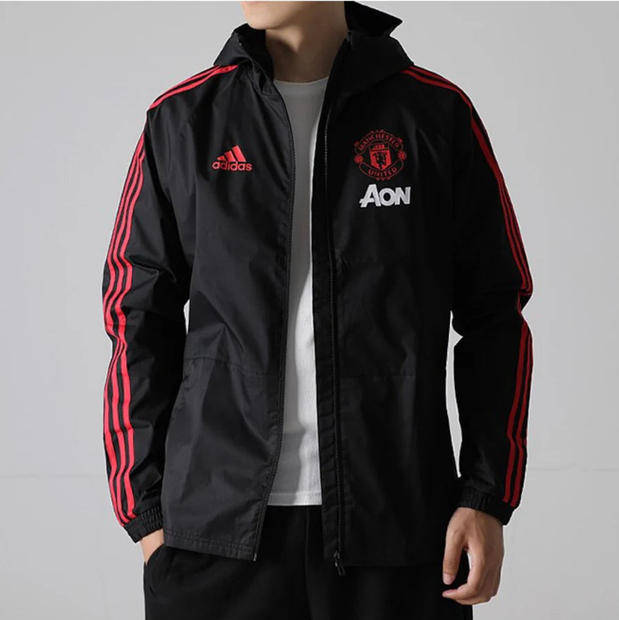 Veste jacket coupe-vent Manchester United rouge 2024/25