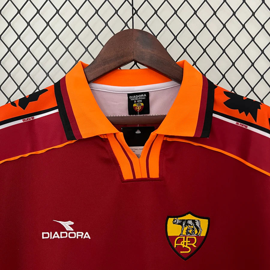 Maillot football AS Roma domicile 1998/99