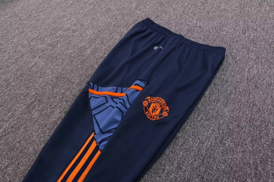 Survêtement Manchester United bleu/orange 2022/23