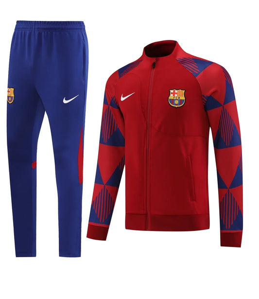 Survêtement FC Barcelone Barcelona rouge/noir 2022/23