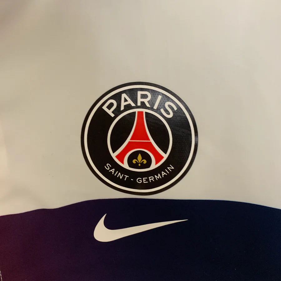 Veste coupe-vent Réversible PSG/Paris blanc/bleu 2023/24