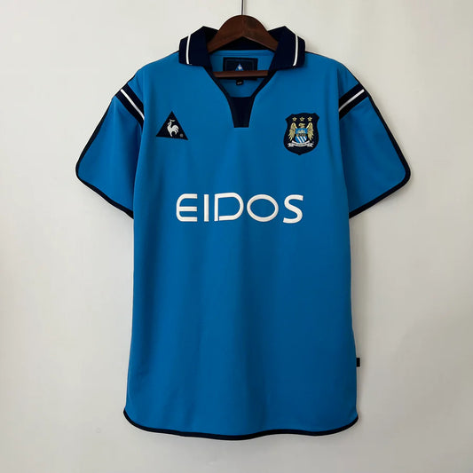 Maillot Manchester City domicile 2001/02