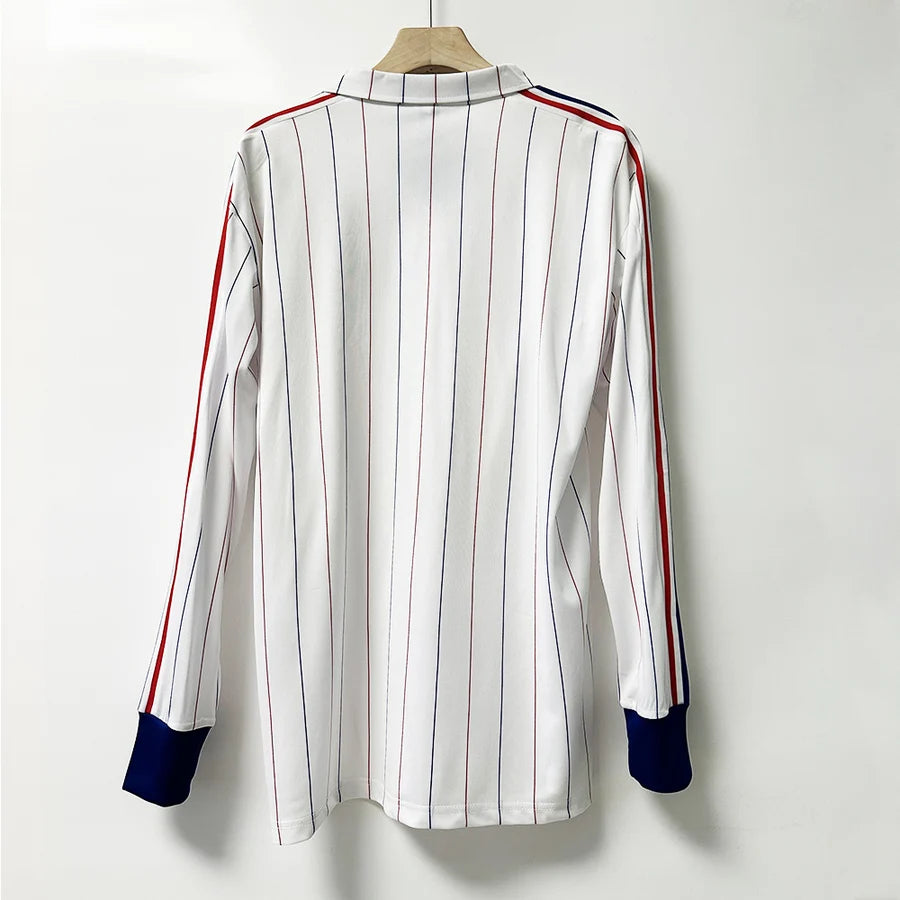 Maillot football France extérieur manche longue long sleeve 1980/82