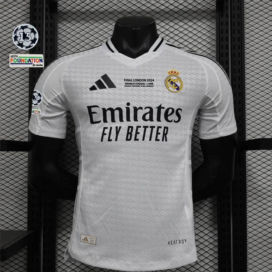 Maillot football Real Madrid Domicile Player Version Final London