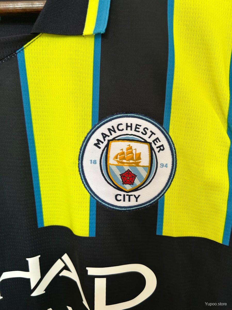 Maillot football Manchester City extérieur 2024/25