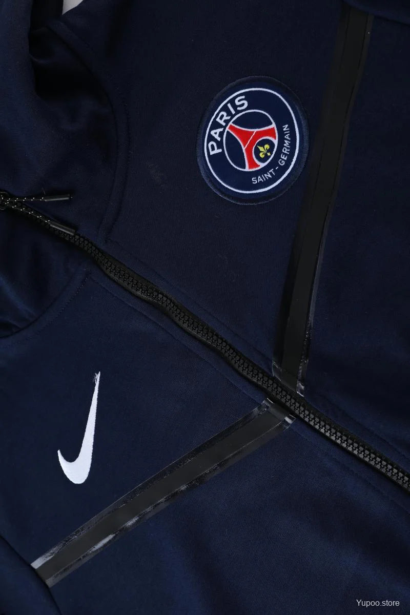 Survêtement Capuche PSG Paris bleu 2022/23