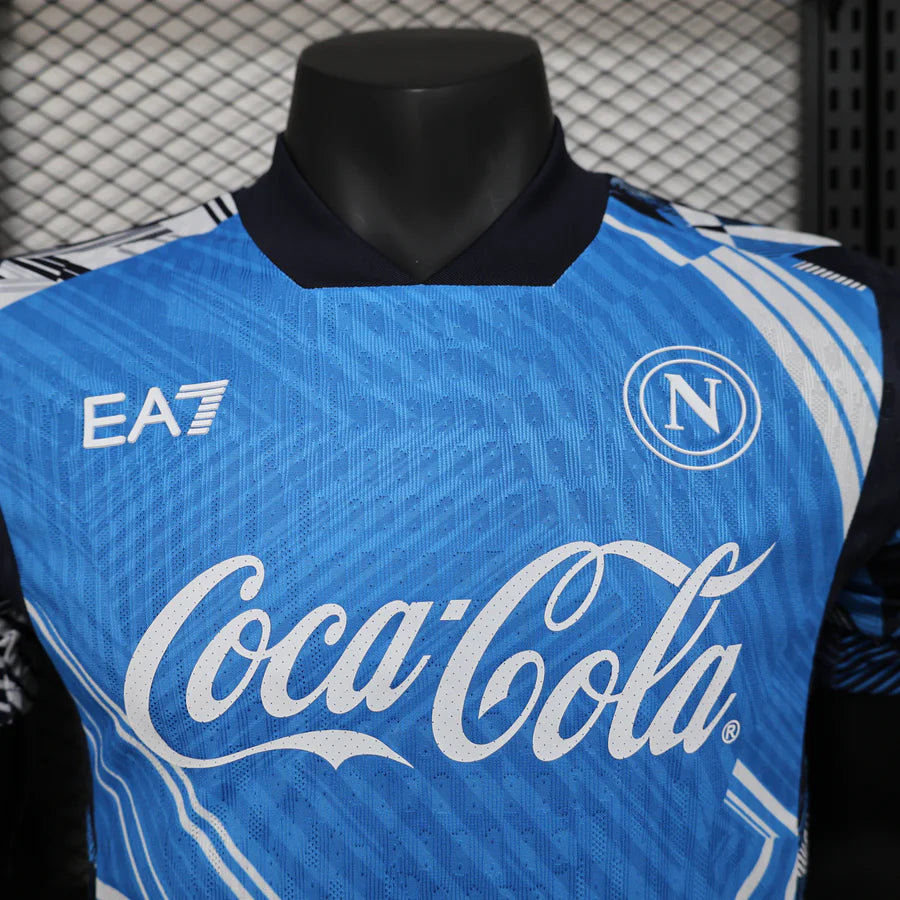 Maillot football Naples/Napoli pré-match Version Player 2024/25