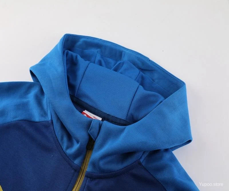 Survêtement ensemble football Capuche OM/Marseille bleu 2024/25