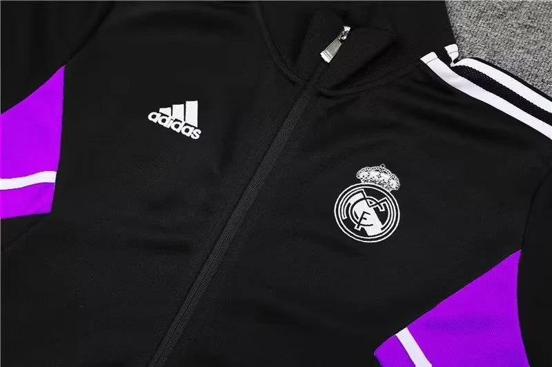 Survêtement Real Madrid noir/violet 2e 2022/23