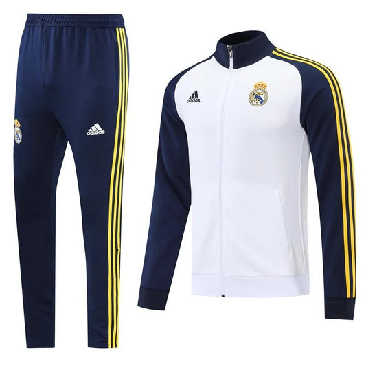 Survêtement Real Madrid blanc/jaune 2022/23