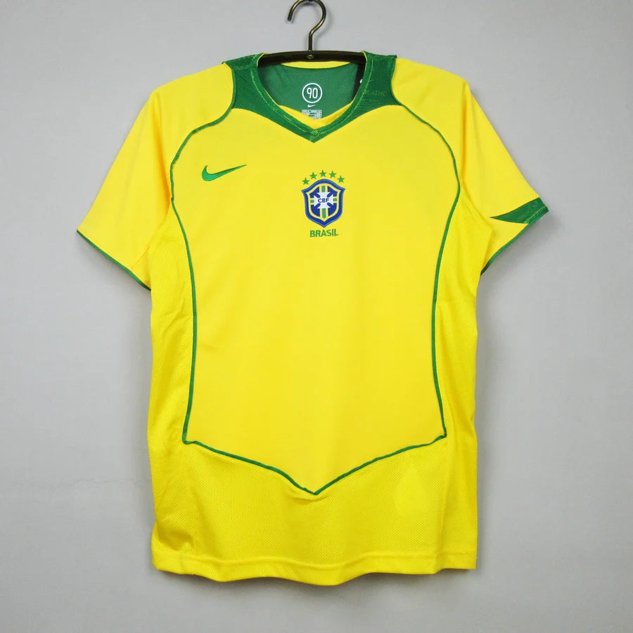 Maillot Bresil Brazil domicile 2004