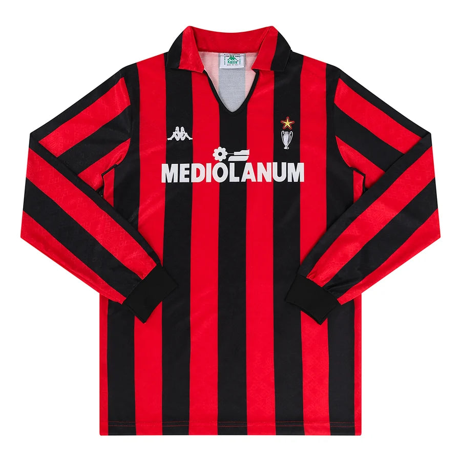 Maillot football Milan AC domicile LS 1988/90