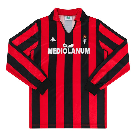 Maillot football Milan AC domicile LS 1988/90