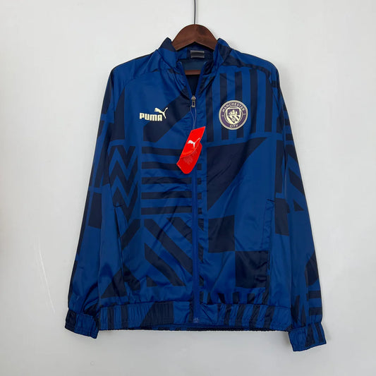 Veste coupe-vent Manchester City bleu 2023/24