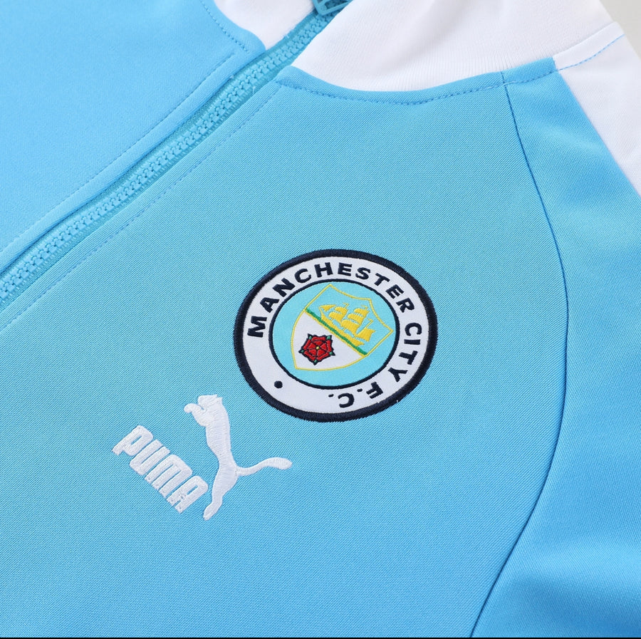 Survêtement Manchester City bleu/blanc 2023/24
