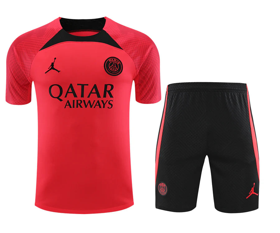 Kit PSG Paris training rouge 2023/24