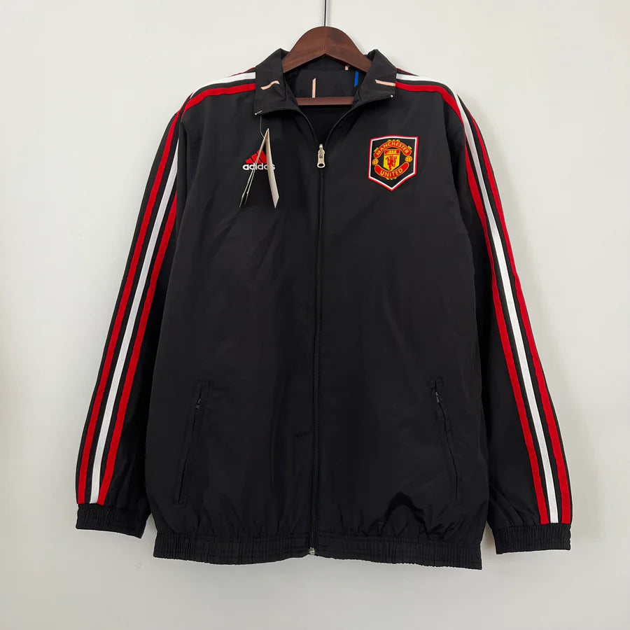 Veste coupe-vent Manchester United réversible bleu 2023/24