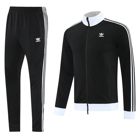 Survêtement jogging Adidas Originals ensemble noir & blanc