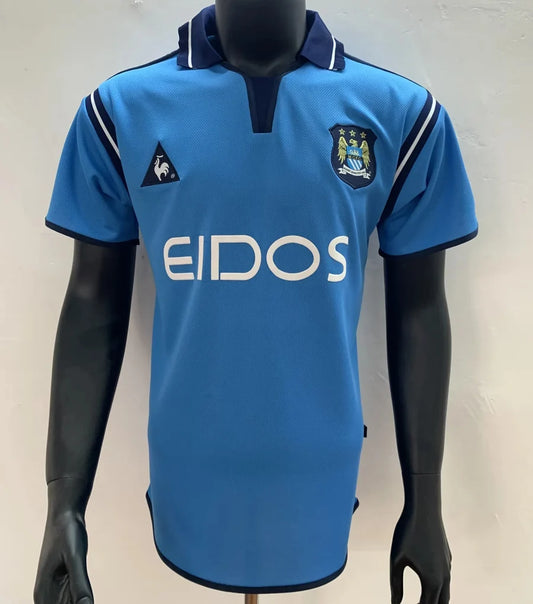 Maillot Manchester City domicile 2001/02