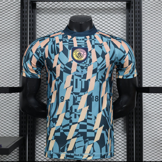 Maillot football Manchester City rétro vintage 2024/25