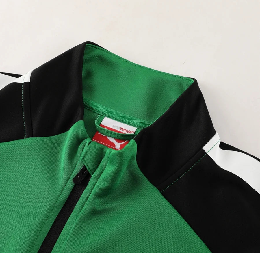 Survêtement jogging Puma vert