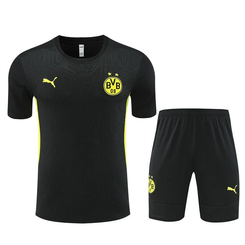 Kit football Borussia Dortmund Black Noir 2024/25-Enfant