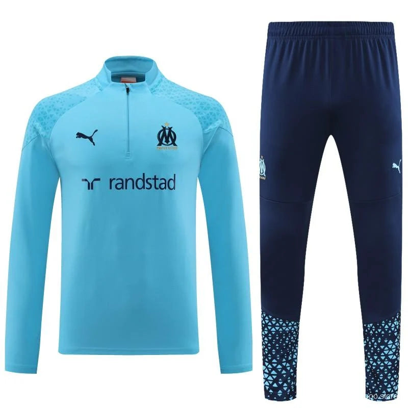 Survêtement OM Marseille bleu ciel 2023/24