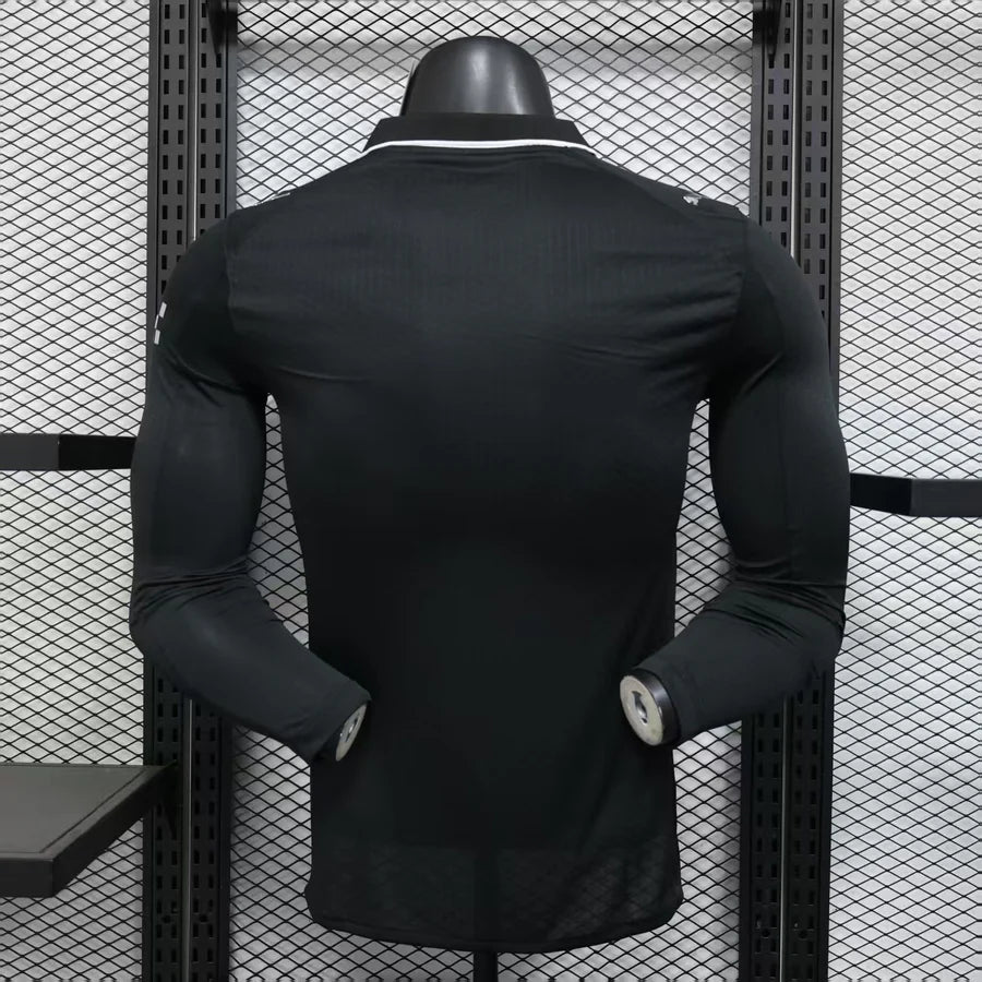 Maillot football Manchester 3e third noir Player Version 2025/26 Manches longues