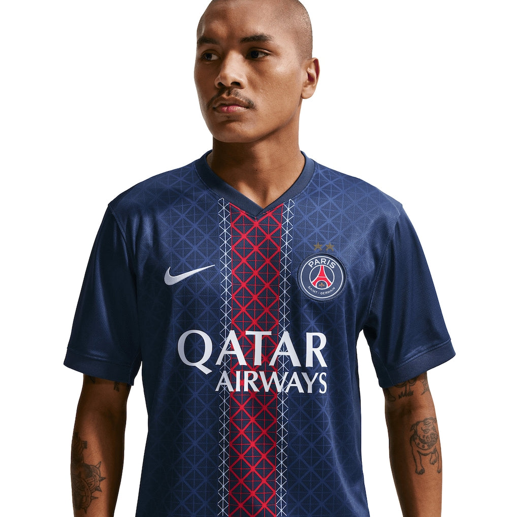 Maillot Domicile Deux étoiles  Paris / PSG  25/26 - Flocage Champions D’Europe - 26