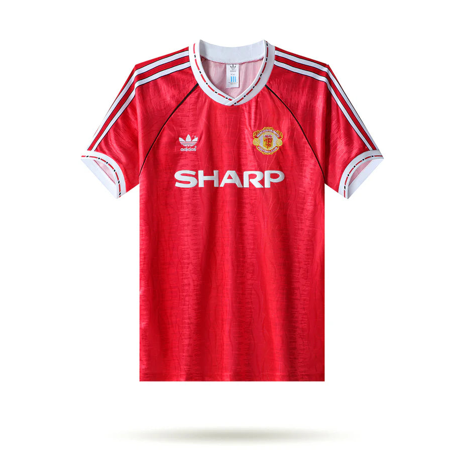 Maillot football Manchester United domicile 1990/92