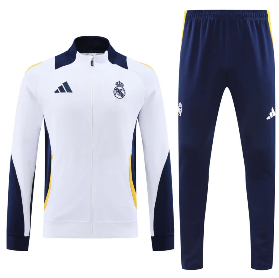Survêtement ensemble football Real Madrid jaune/blanc 2024/25