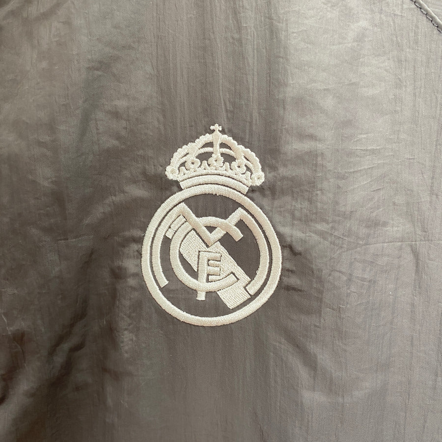 Veste coupe-vent coat jacket Real Madrid Grise Grey 2024/25