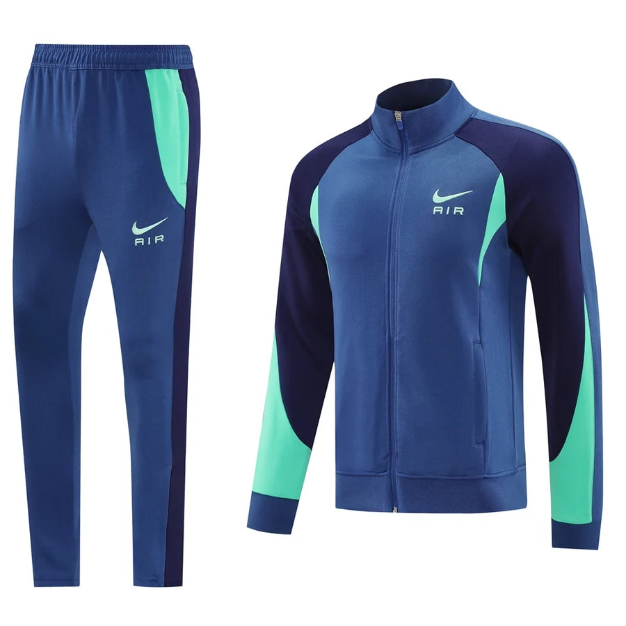 Survêtement ensemble jogging Nike Air bleu vert