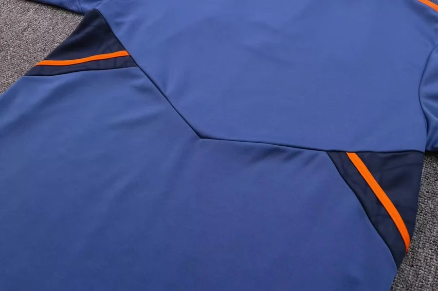 Survêtement Manchester United bleu/orange 2022/23