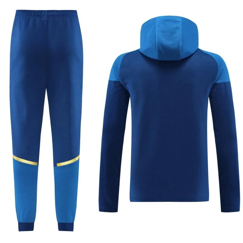 Survêtement ensemble football Capuche OM/Marseille bleu 2024/25
