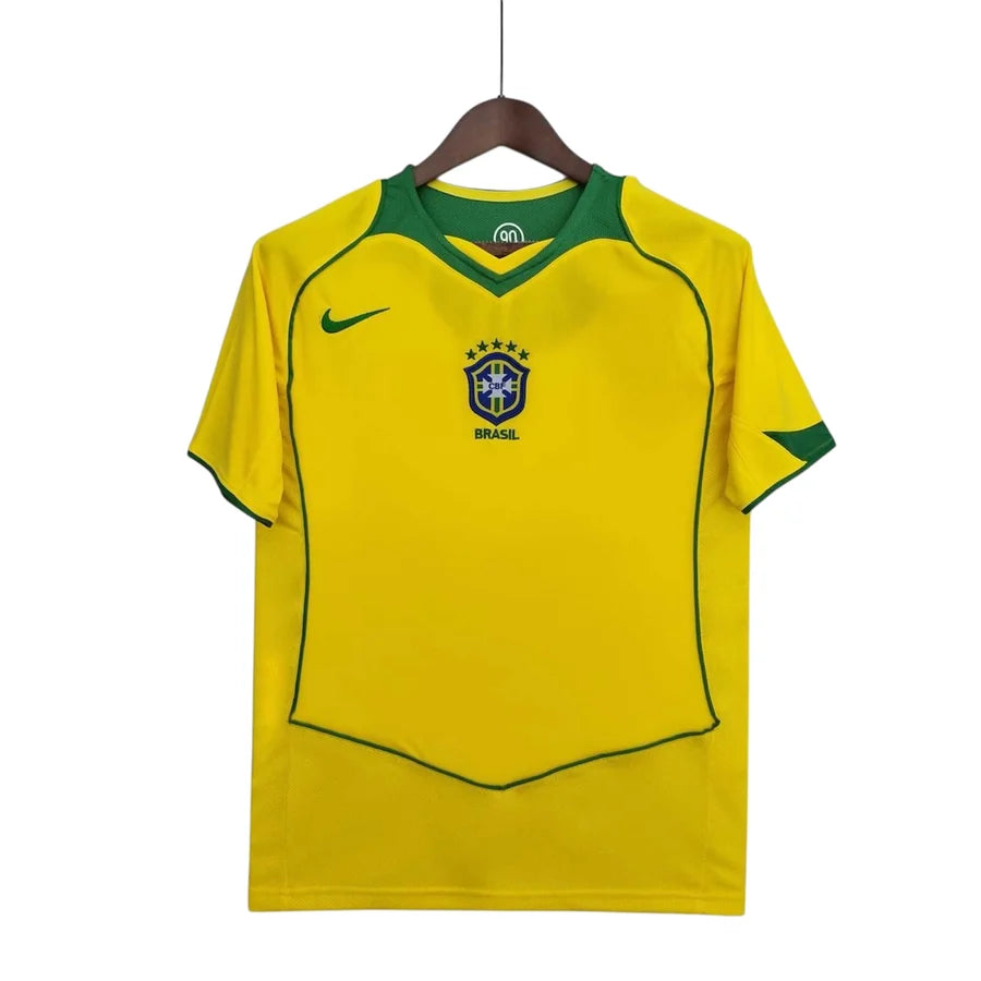 Maillot Bresil Brazil domicile 2004