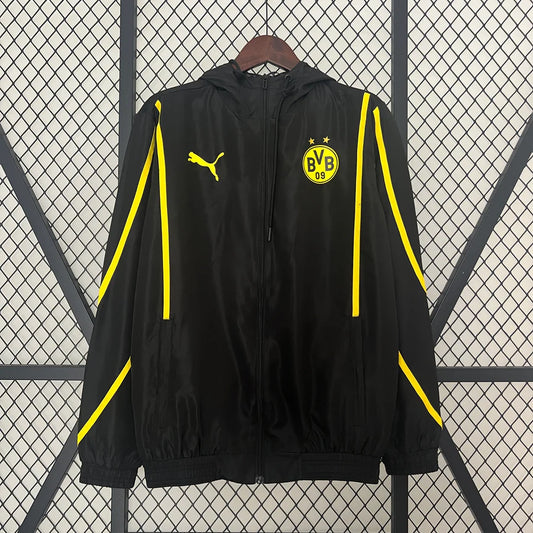 Veste Coat Jacket Dortmund Noir Black 2024/25